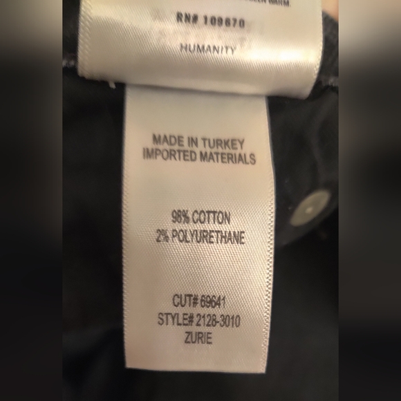 Citizens of Humanity Women's Black Jeans Size 23 - Picture 10 of 10